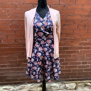Mata Traders Oberlin Dress Size S Vintage Print